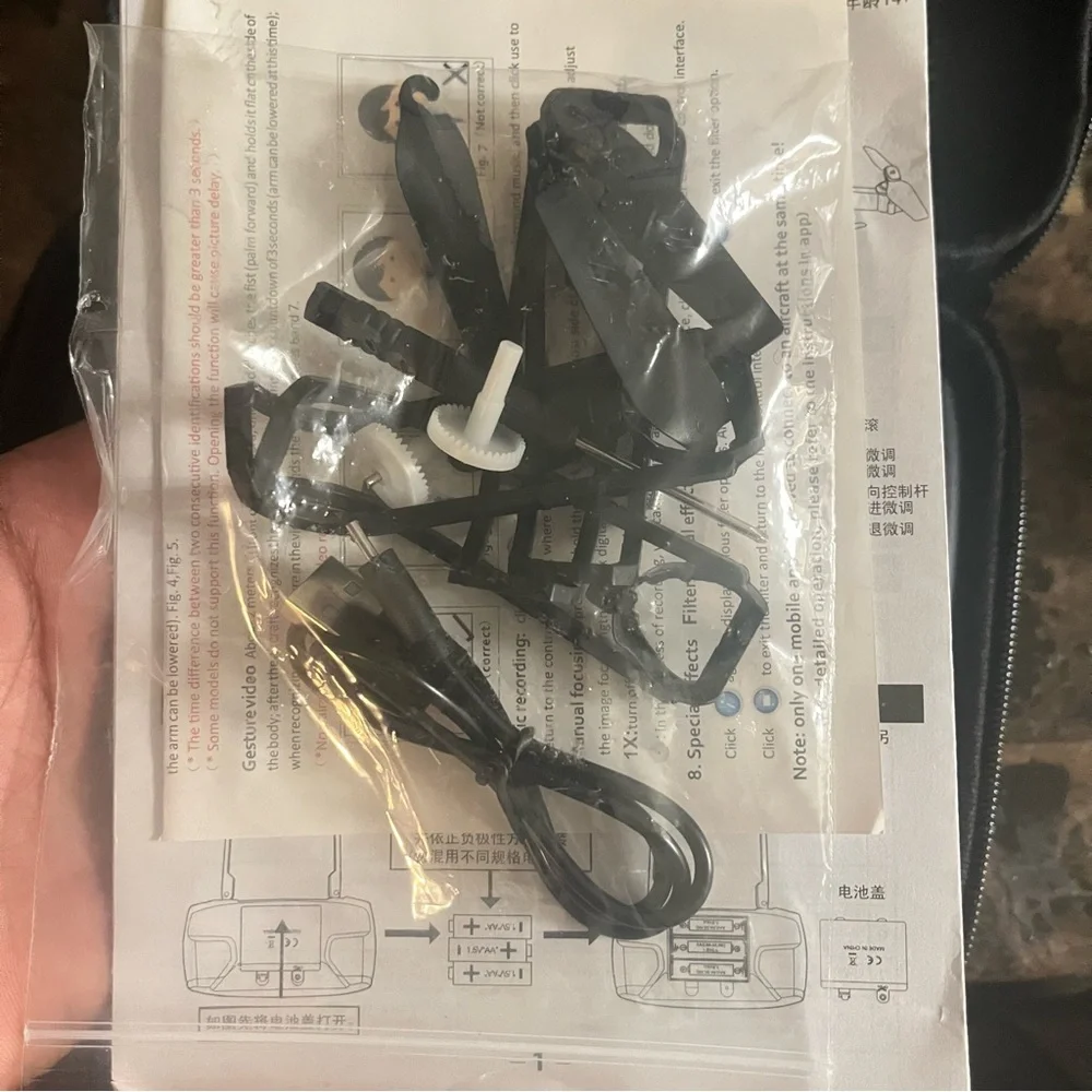 Black VR Drone with Controller